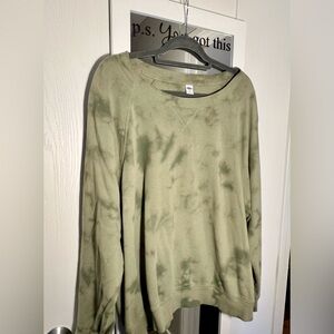 Old Navy Tie Dye Crew Neck Sweatshirt